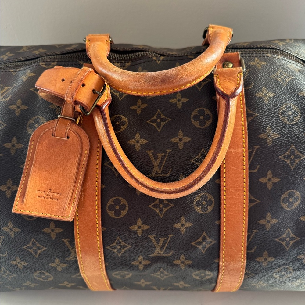 Louis Vuitton Monogram Brown Travel Bag - Picture 5 of 11